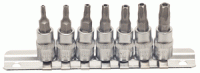 Набор головок вставка TORX 5лучей 7пр 1/4" TS10-TS40 АвтоDело